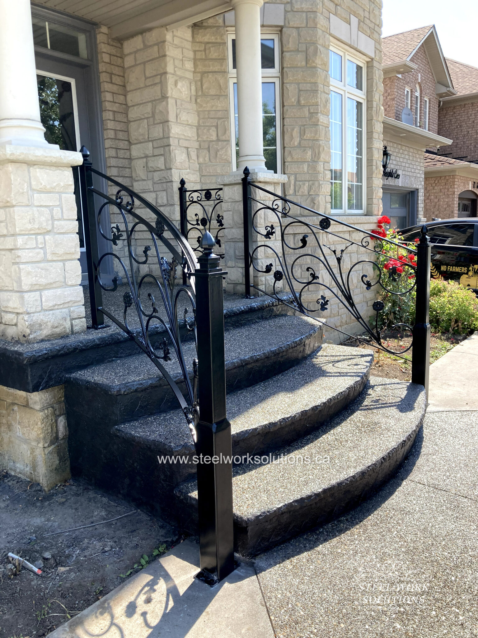 Top 5 Benefits of Wrought Iron Railings - Steel Work Solutions