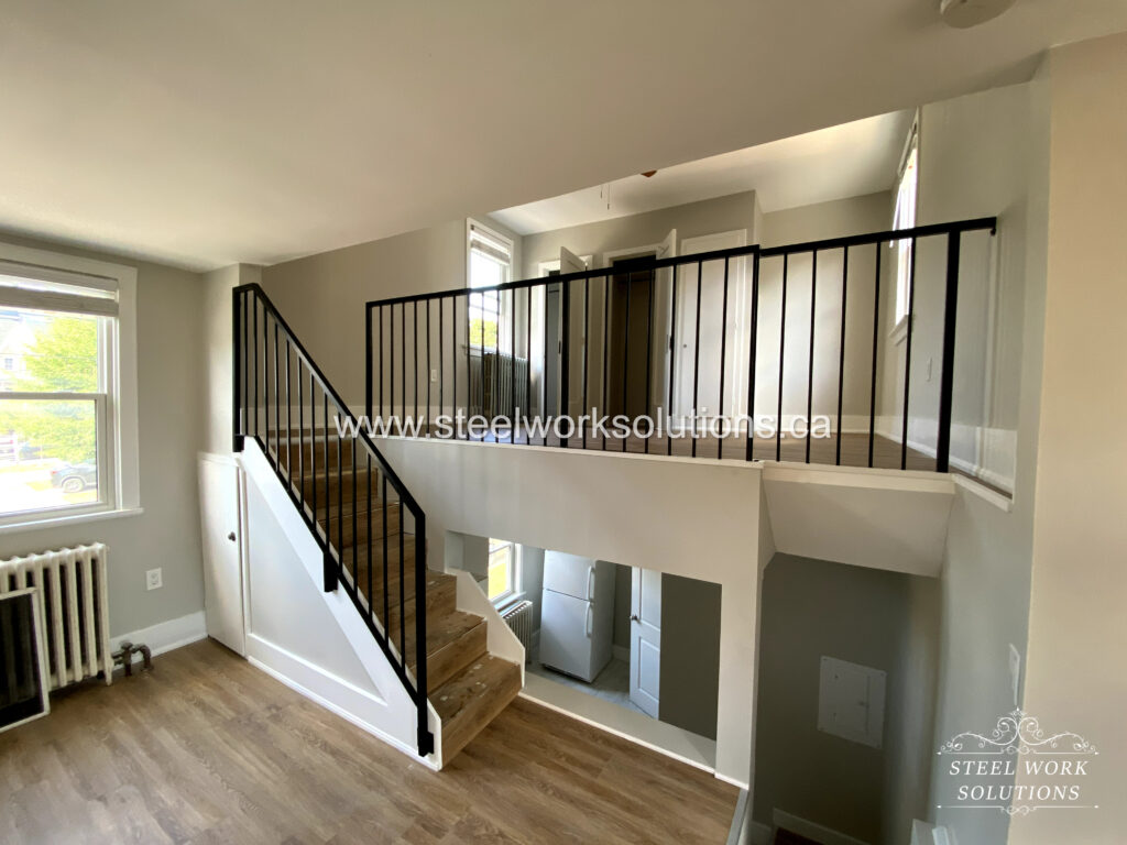 Elegant Indoor Railing & Guardrail Project in Oakville