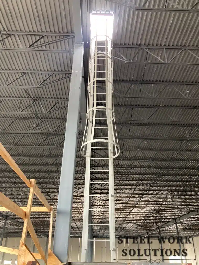 Industrial Roof Ladder Project in Mississauga, ON