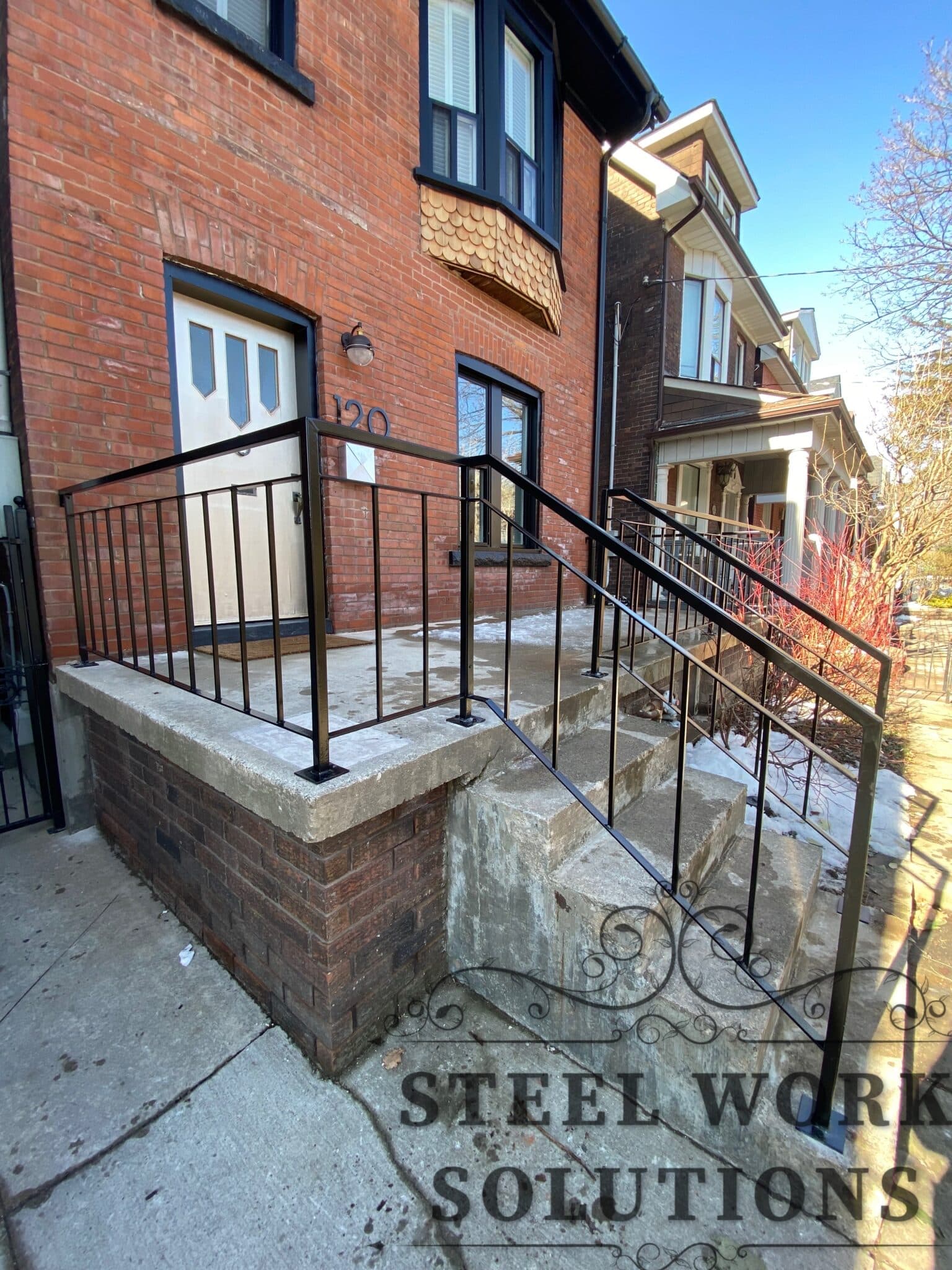 Porch Railings - Steel Work Solutions