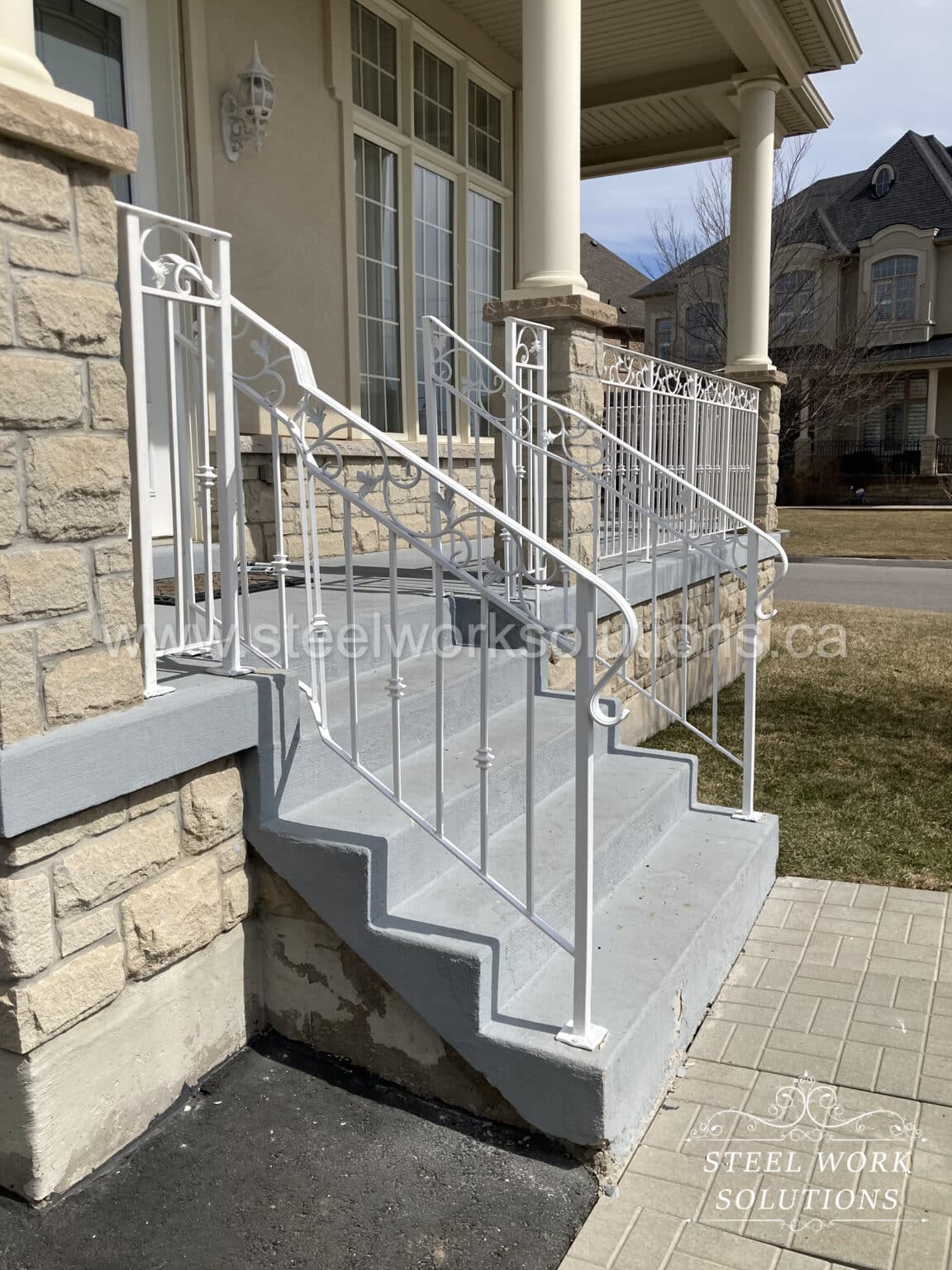 Porch Railings - Steel Work Solutions