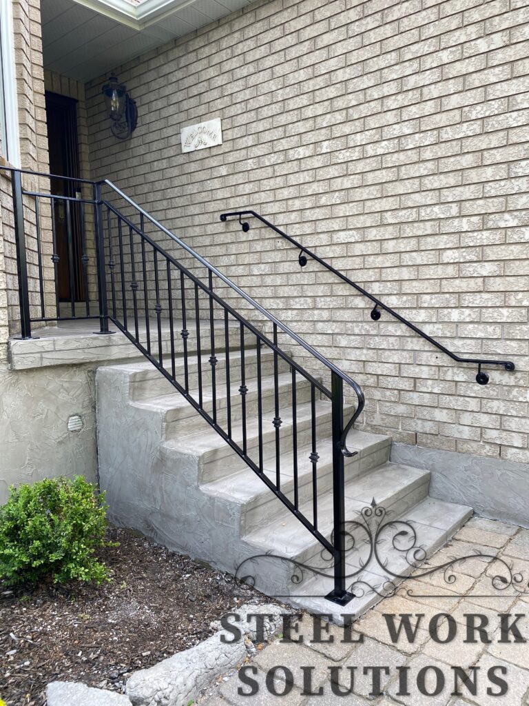 metal railing for a porch in Toronto