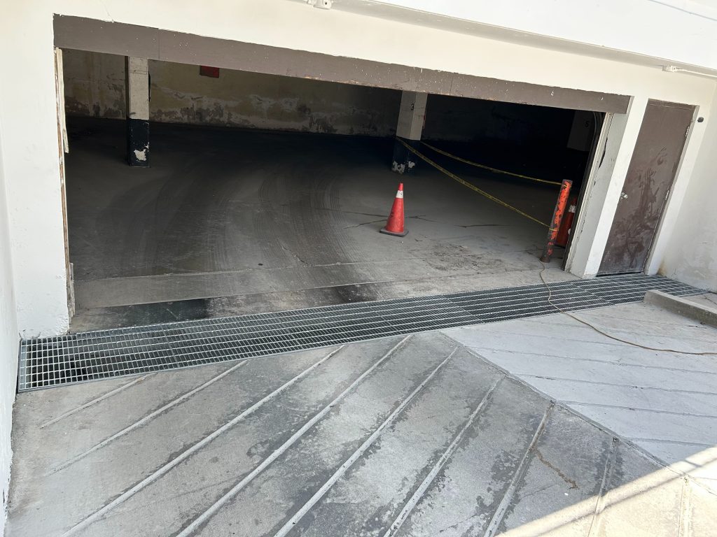 Apartment Garage Drainage Grating by Steel Work Solutions