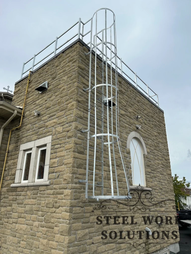 Exterior Roof Ladder