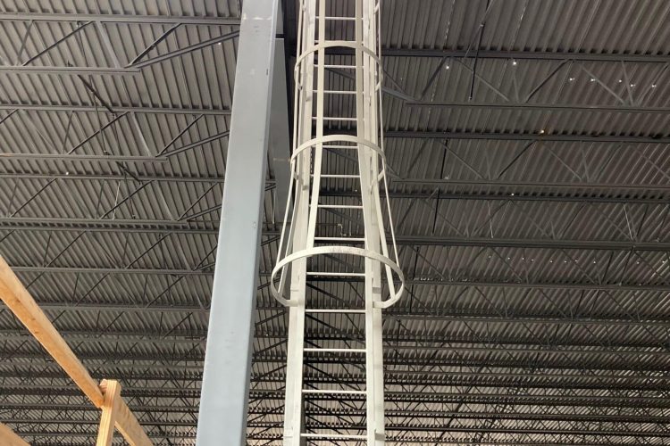 Industrial Roof Ladder Project in Mississauga, ON