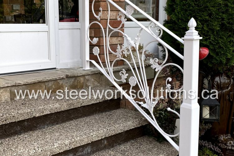 Stylish Wrought Iron Porch Railing in Mississauga, ON (1)