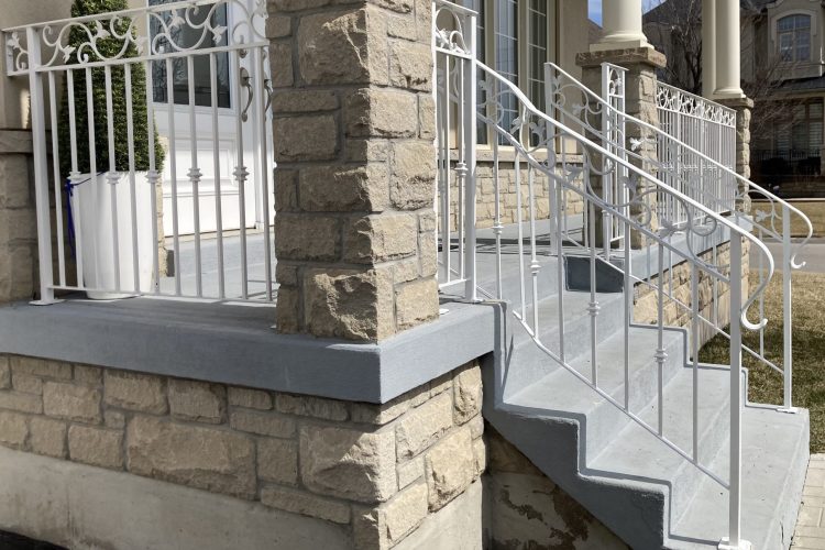 Custom Porch Railing by Steel Work Solutions