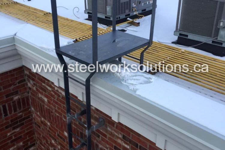 Roof Ladder Mississauga by Steel Work Solutions