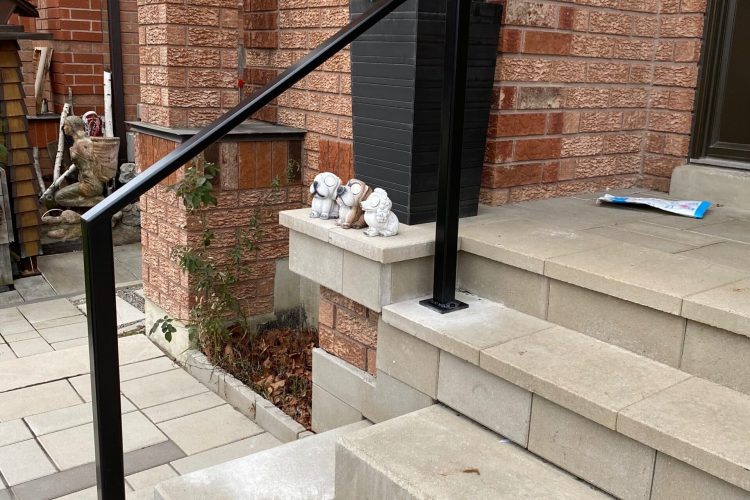 House Railings / Porch Handrail by Steel Work Solutions